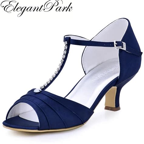 navy blue shoes for women low heel